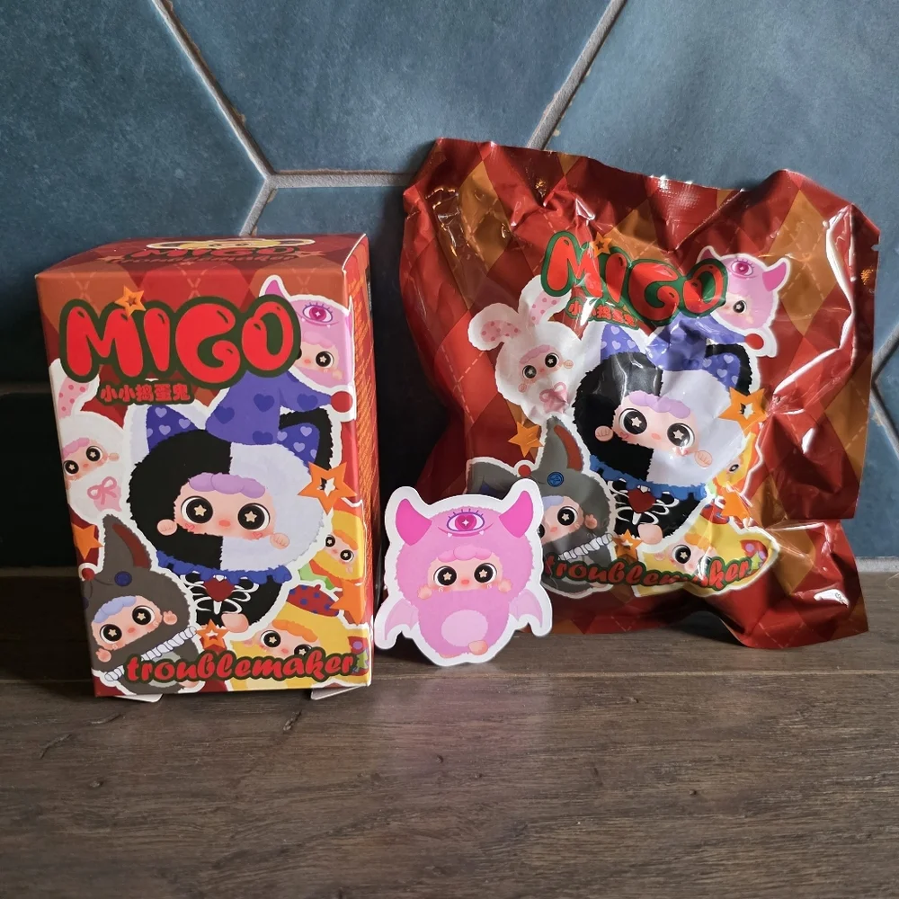 Migo Little Troublemaker Series Plush Blind Box CONFIRMED Monsters Appear